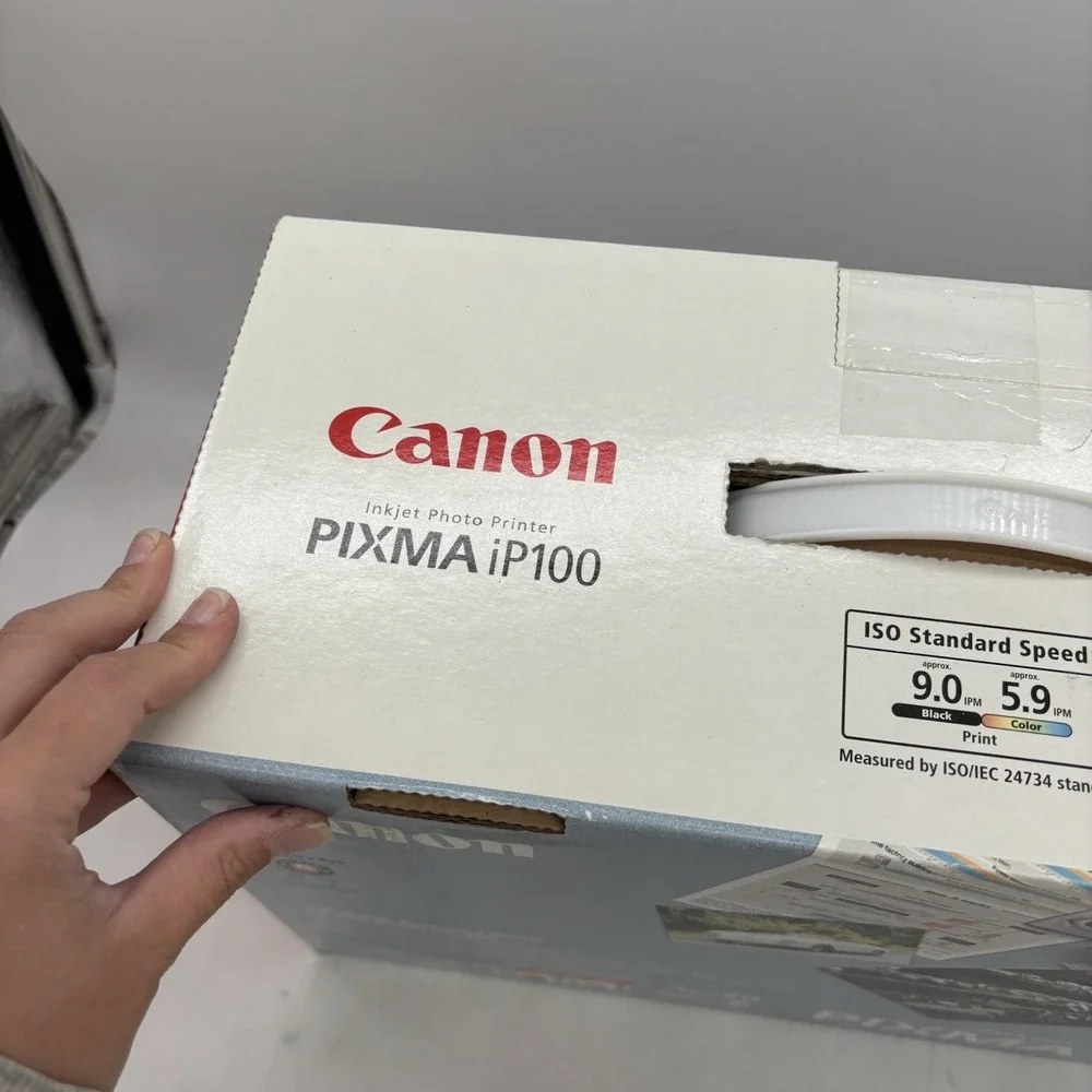 Canon PIXMA iP100 Mobiler USB Drucker in Box Used Tested and Working